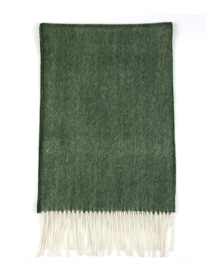 Sten Plain Scarf in Green