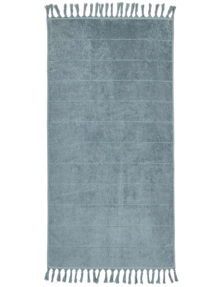 Paros Bath Towel Range in Eucalypt