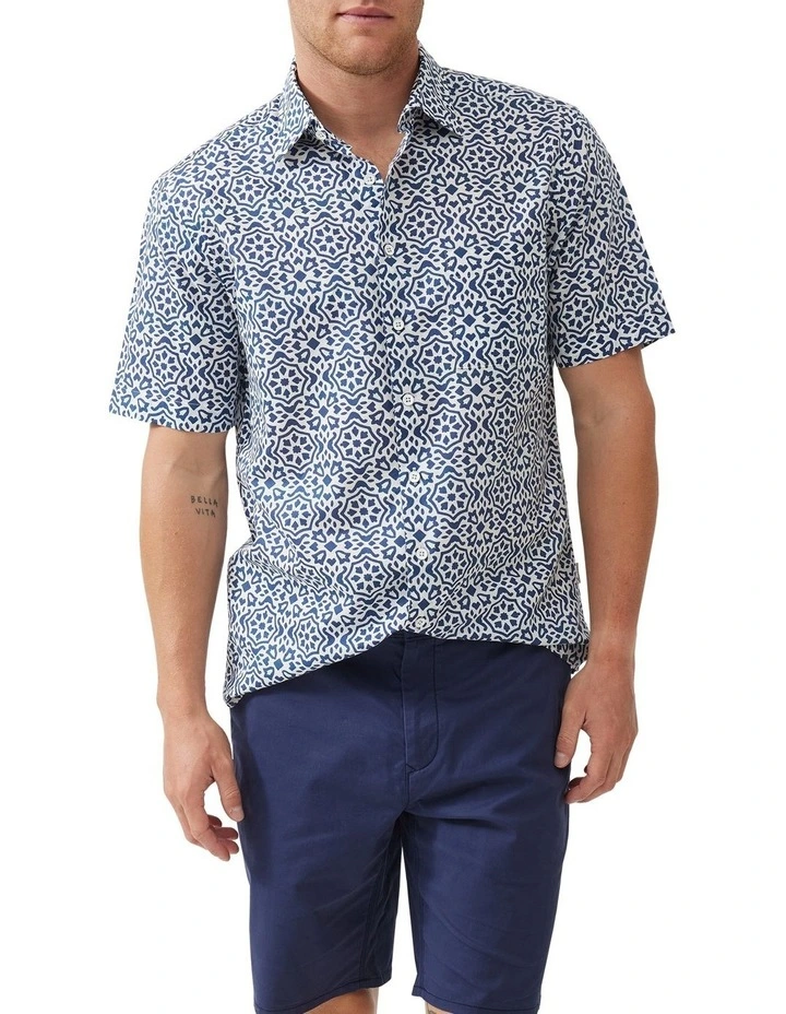Beckley Shirt in Porcelain