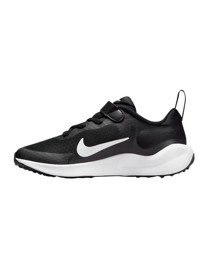 Revolution 7 Pre-School Sport Shoe in Black/White
