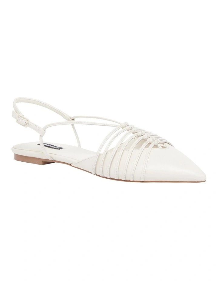 Aida Flat in Cream