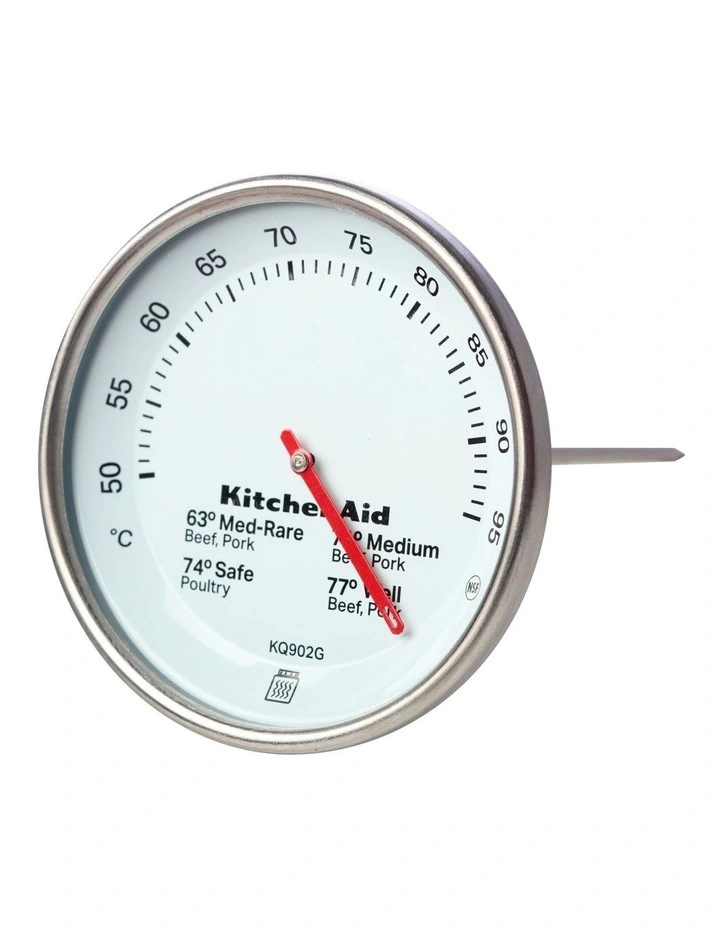 Leave In Meat Thermometer in Black