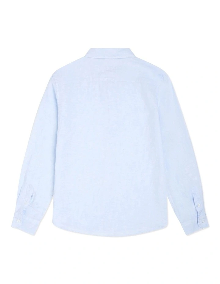 Tennyson Indie Shirt (8-16 years) in Sky Blue