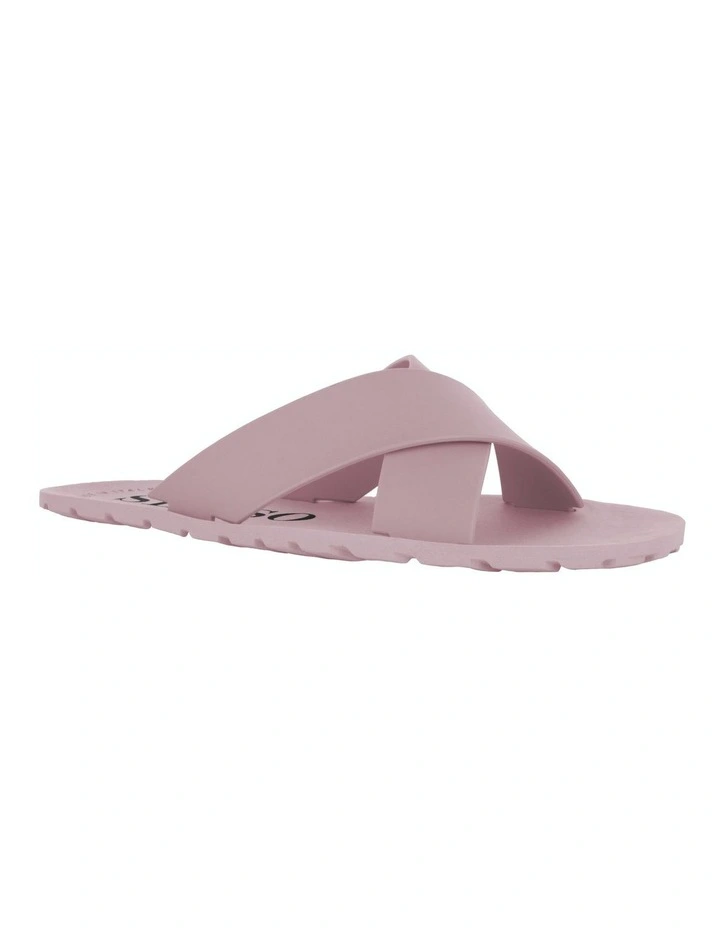 Franky Slides in Pale Pink
