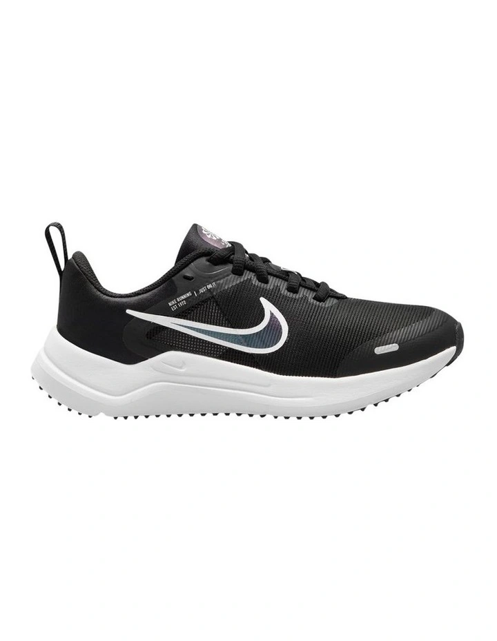 Downshifter 12 Grade School Black Sneakers