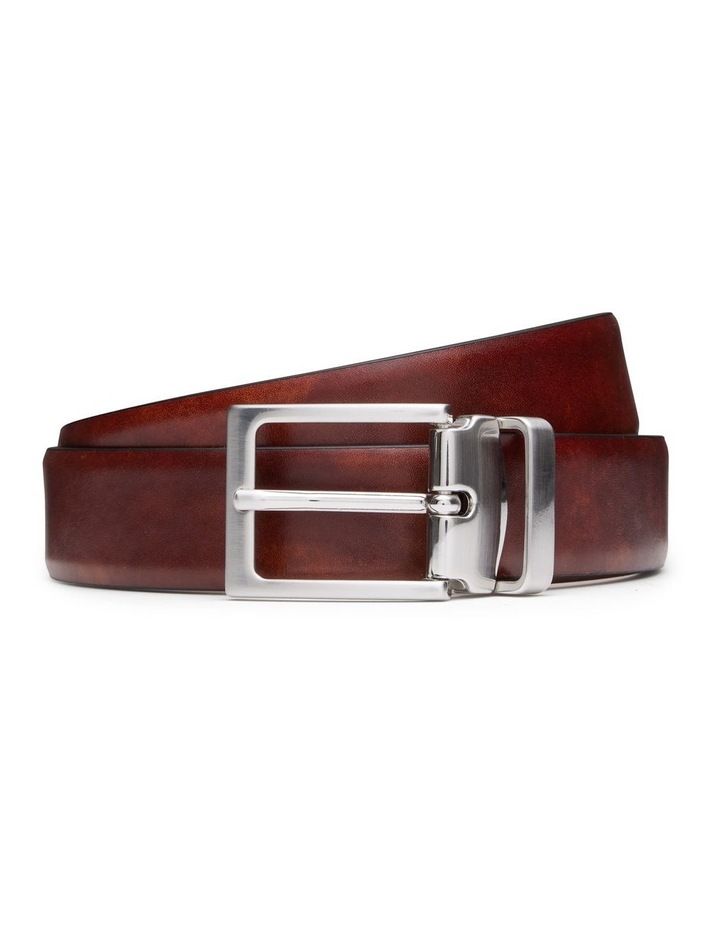 Kent Leather Belt in Cognac