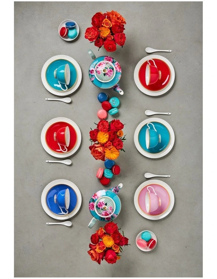 Teas & C's Classic Tea For One With Infuser 380ml in Aqua