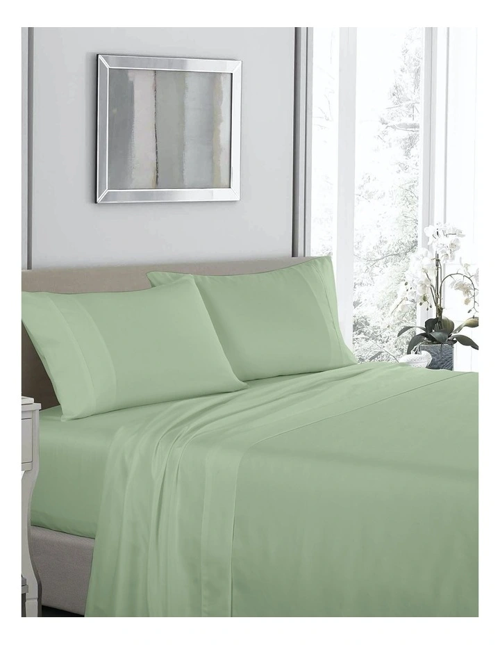 1200TC Ultrasoft 4 Piece Sheet Set in Sage