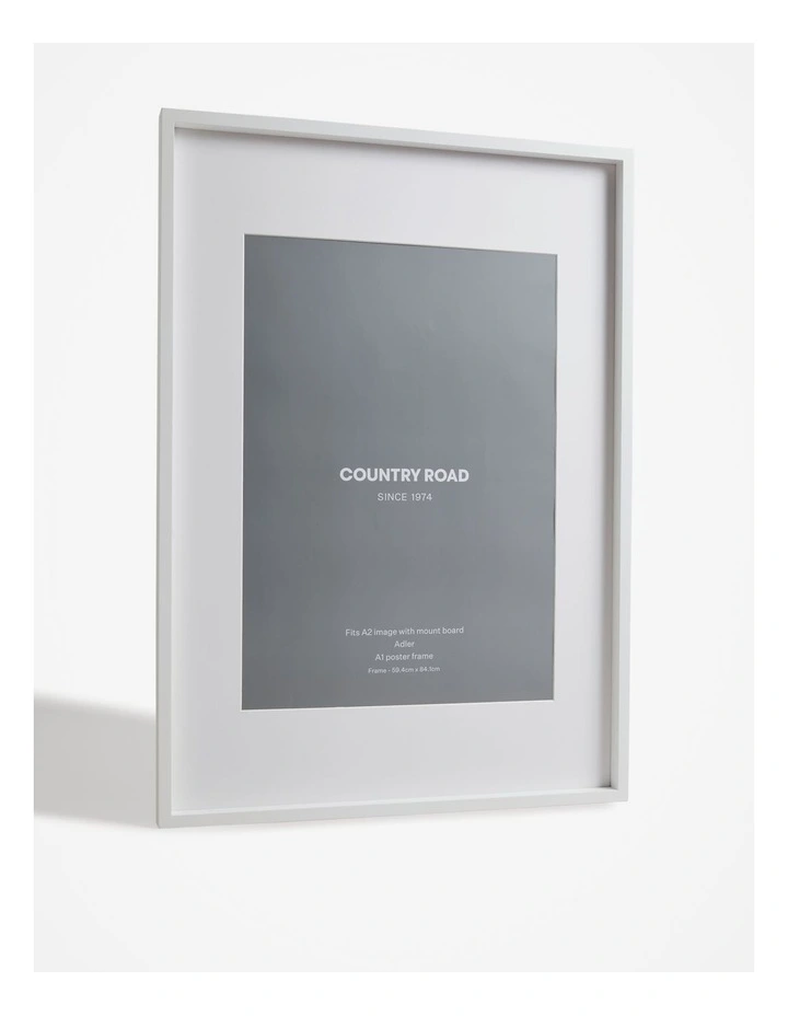 Adler A1 Poster Frame in White