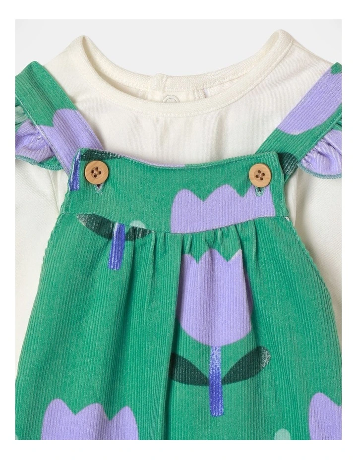 Mabel Overall Set in Green