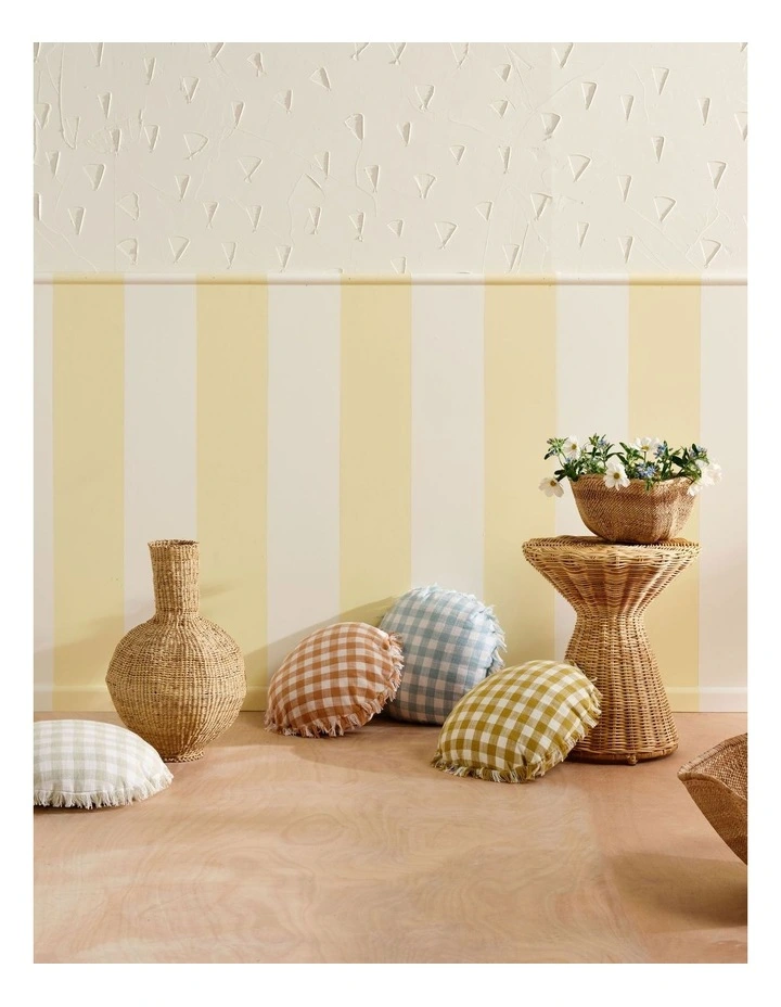 Tavola Round Cushion in Oatmeal