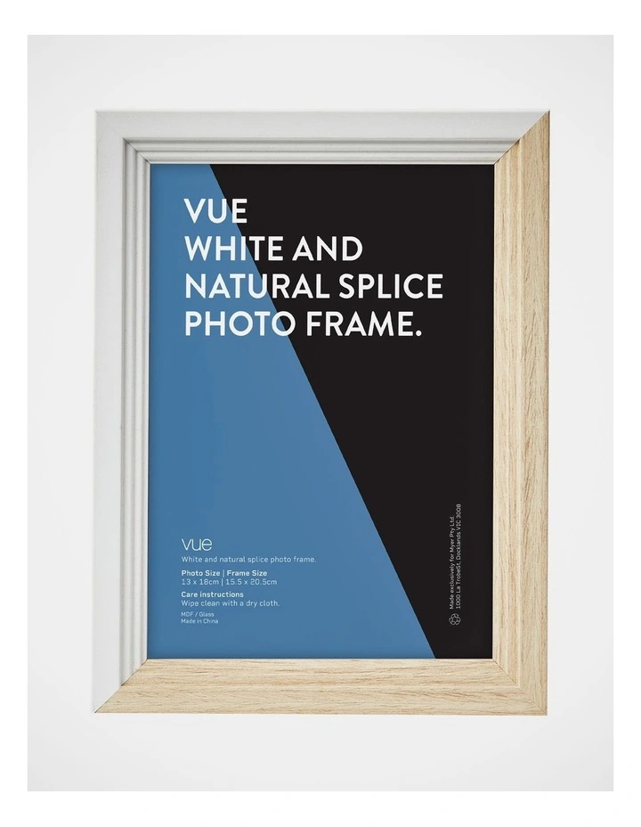 Splice Frame 13x18 in White