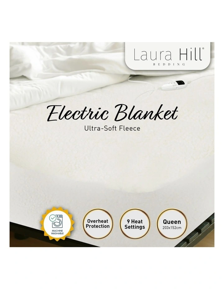 Fleecy Computer Control Electric Blanket Queen