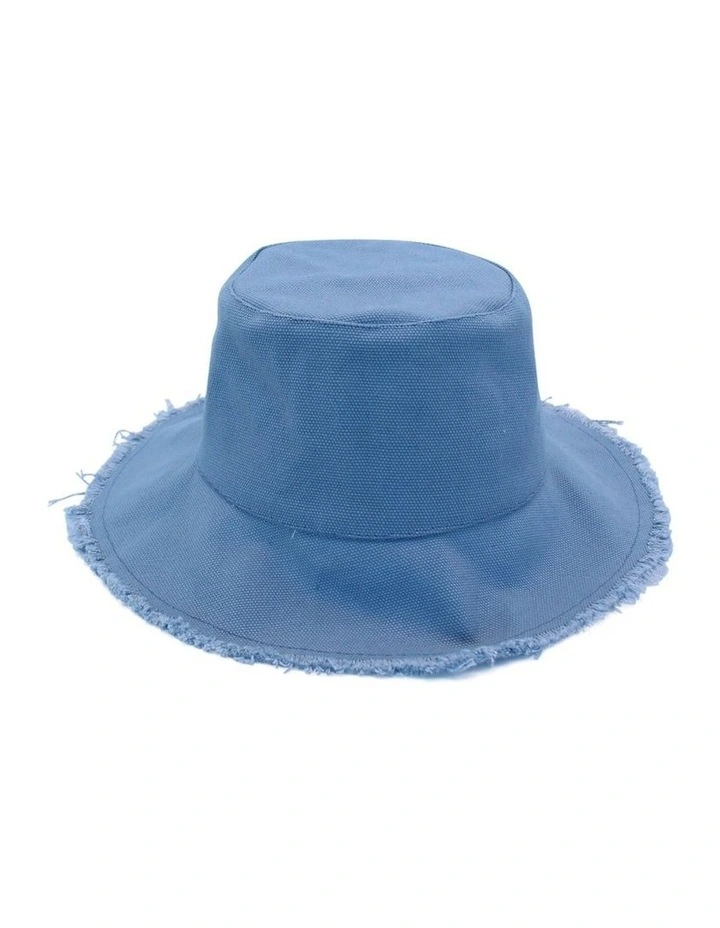 Nika Bucket Hat in Denim