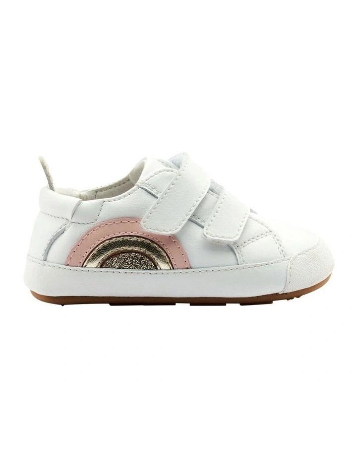 Glow Bambini Prewalker Shoes in White
