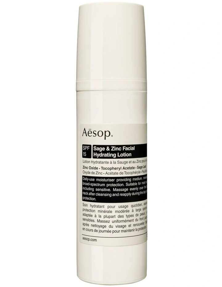 Sage & Zinc Facial Hydrating Lotion 50ml