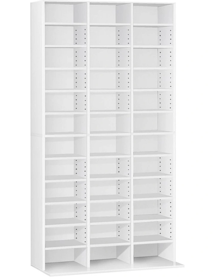 Adjustable Book Storage Shelf Rack Unit