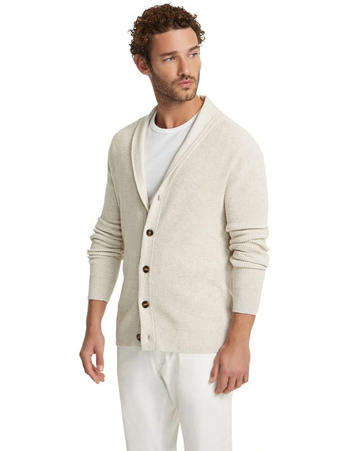 Emery Cardigan in Ecru