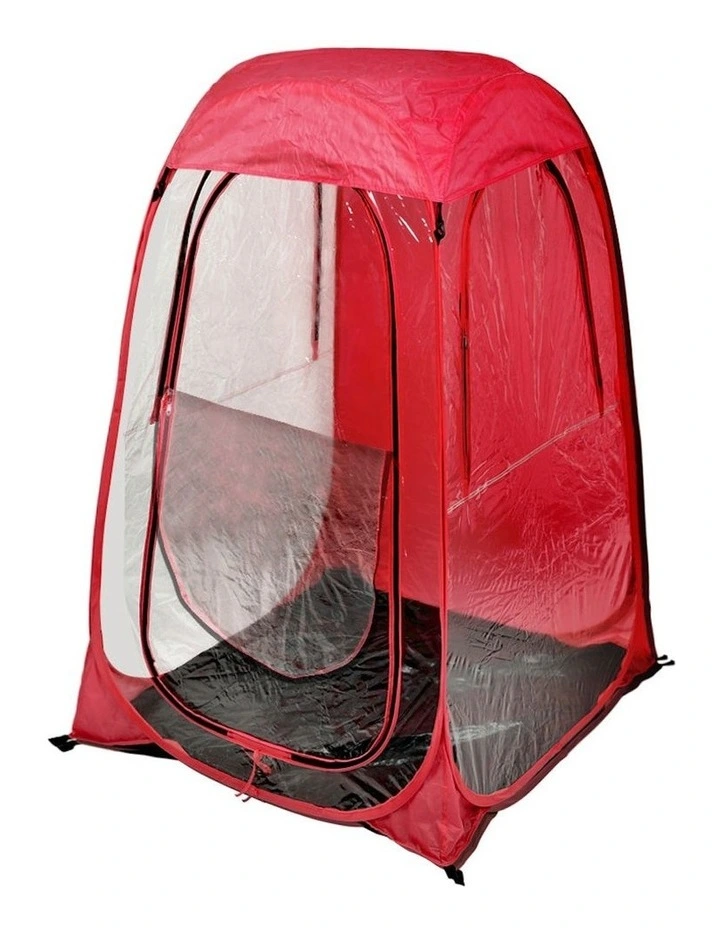Pop Up Camping Portable Shelter Waterproof Tent in Red