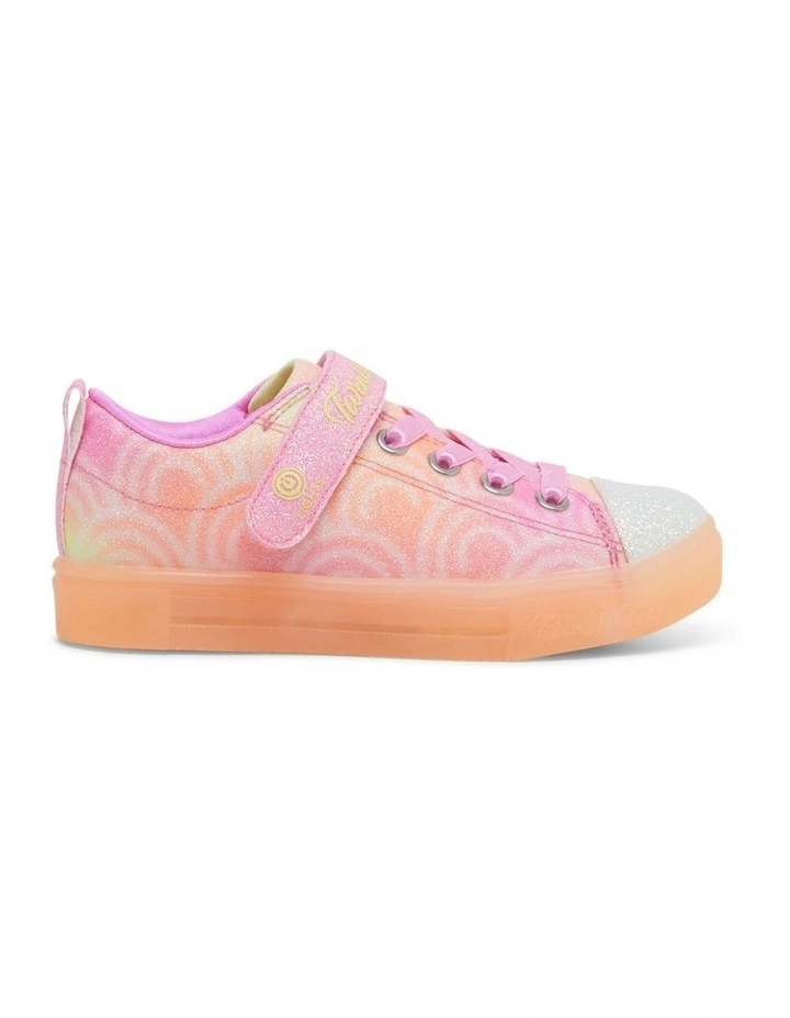 Twinkle Toes Dreamsicle Sneakers in Pink