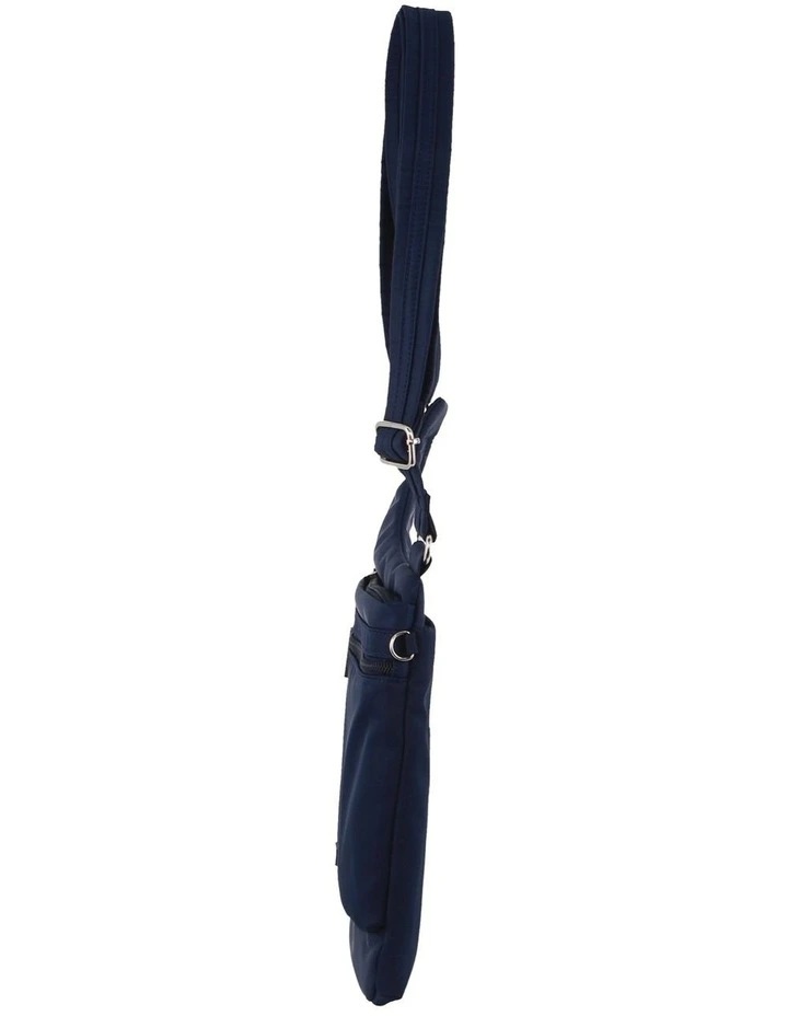 Anti-Theft Cross Body Bag in Navy