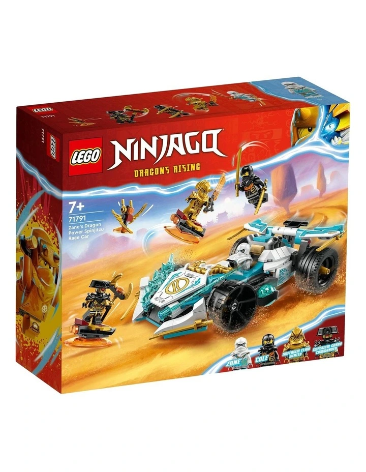 Ninjago Zanes Dragon Power Spinjitzu Racing Car Toy 71791