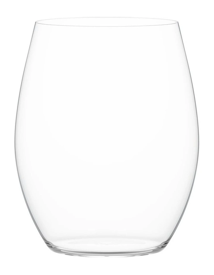 Outdoors Stemless Red+ Glass Set Of 4 in Clear