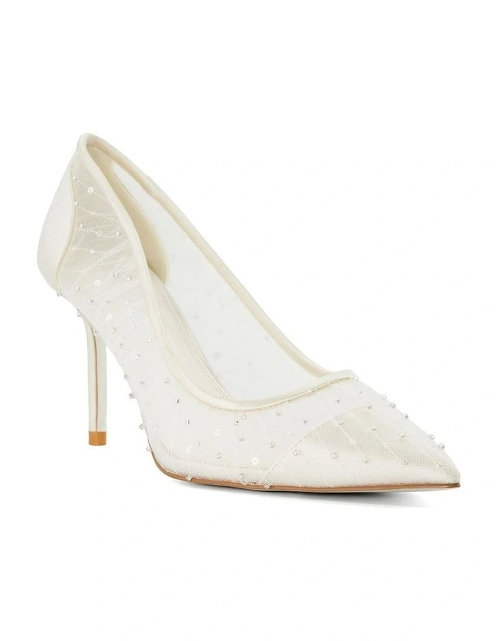 Bespoke Bridal Pump in Ivory
