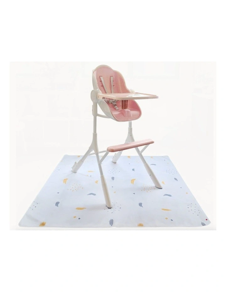 Waterproof Splat Feeding Highchair Mats in Multi