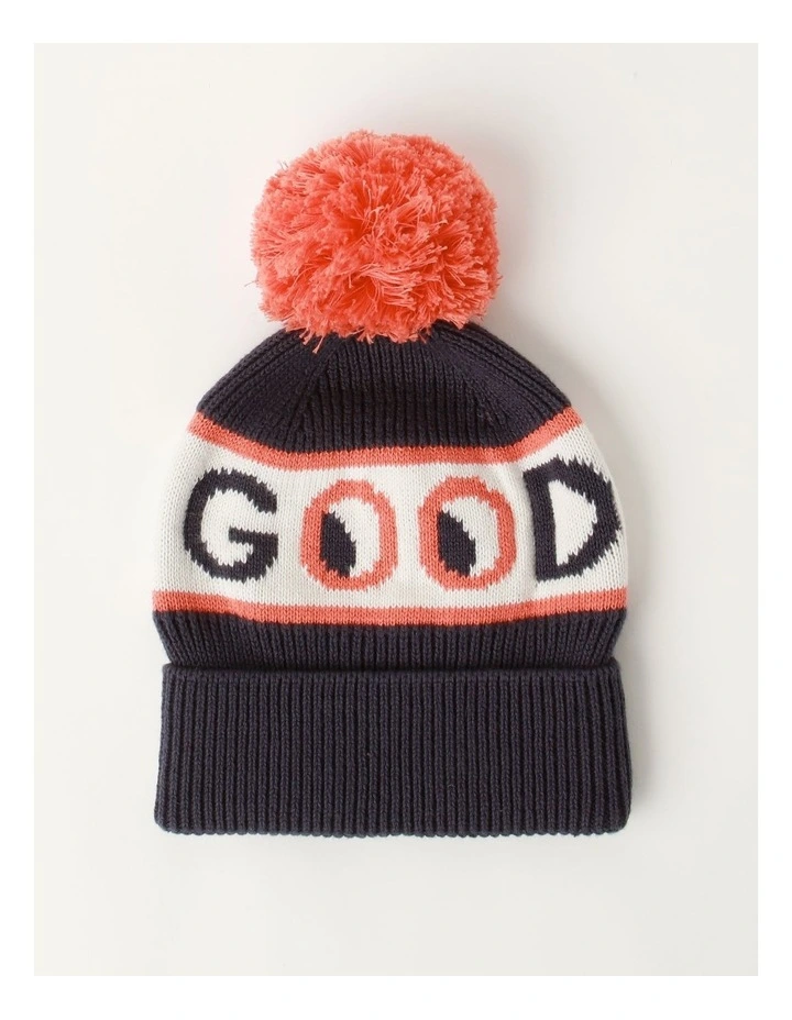 Good Times Beanie in Navy