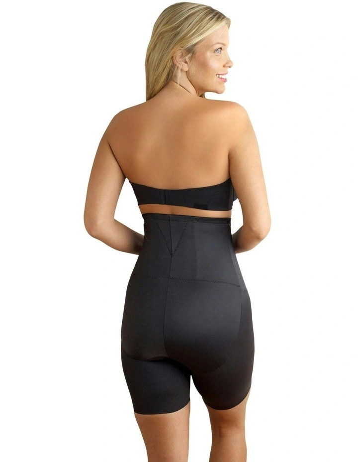Luxe Shaping Ultra High Waist Thigh Shaper Short in Black