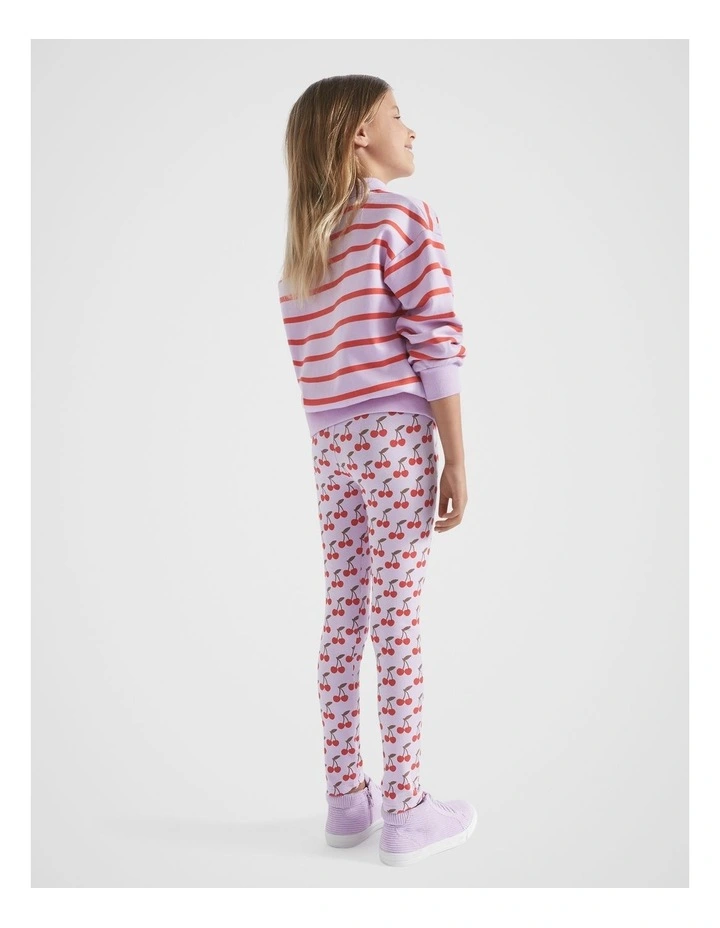 Cherry Legging in Orchid