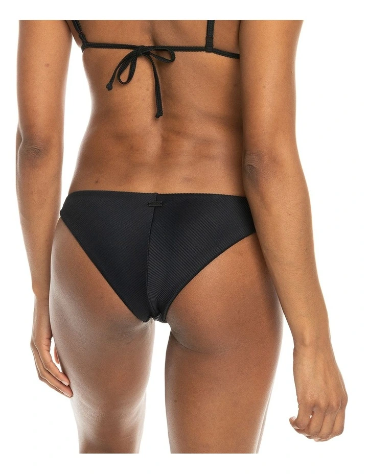 Rib Love The Goofy Low Waist Bikini Bottoms in Anthracite