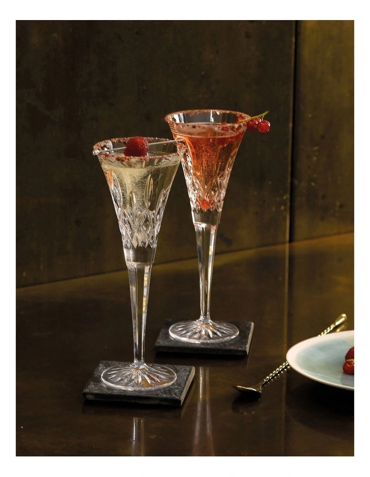 Lismore Toasting Flute Pair 210ml