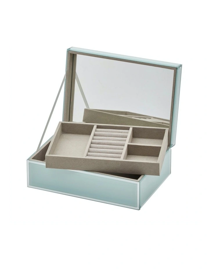 Sara Mint Large Jewellery Box