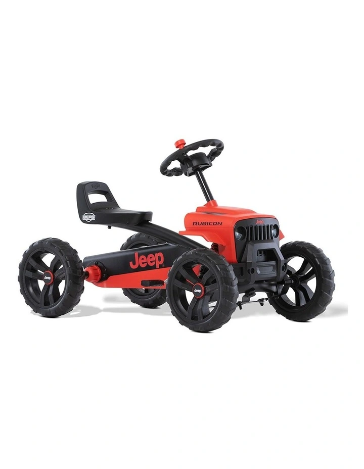 Jeep Rubicon Buzzy Pedal Go Kart Ride on (2-5Years) in Red