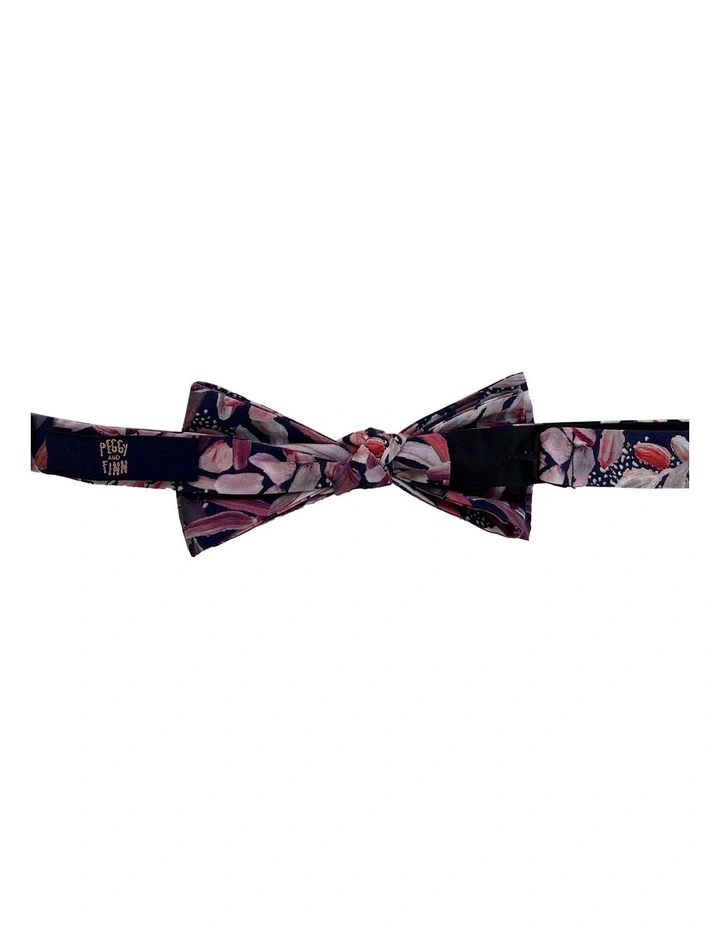 Protea Bow Tie in Navy