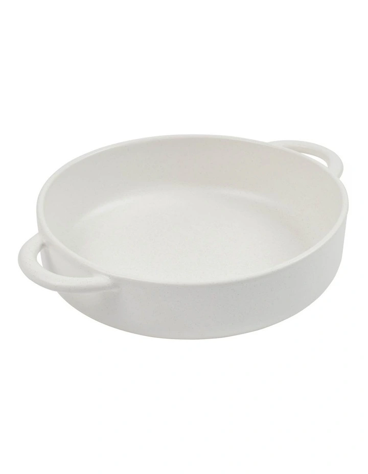 Albany Baking Dish Round 31cm in Pearl White