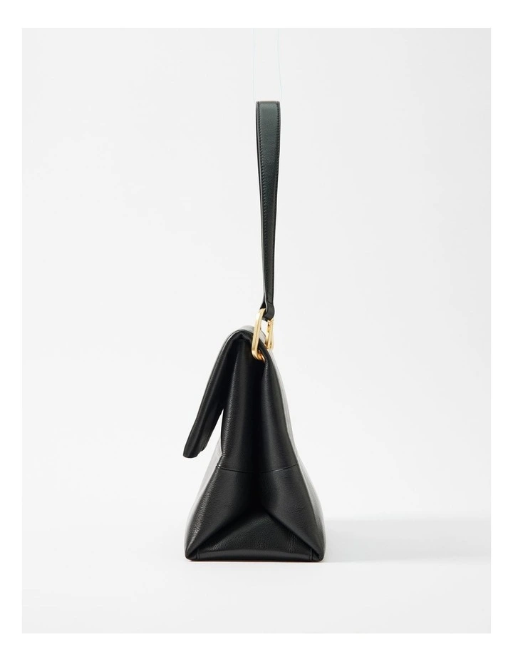 The Marcelle Leather Bag in Black