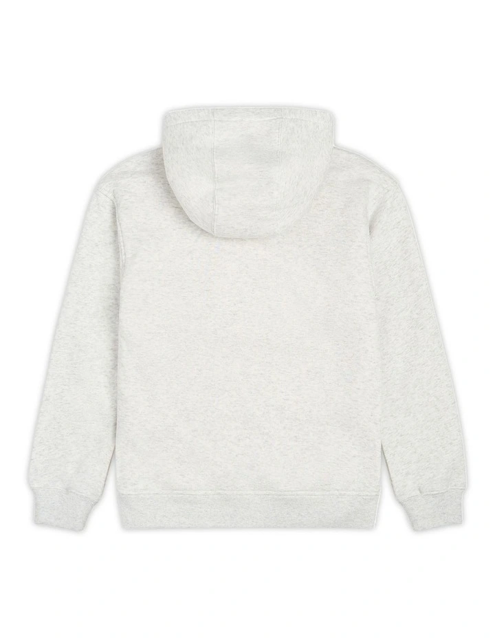 The Sherpa Huntington Hoodie (3-7 Years) in Light Grey