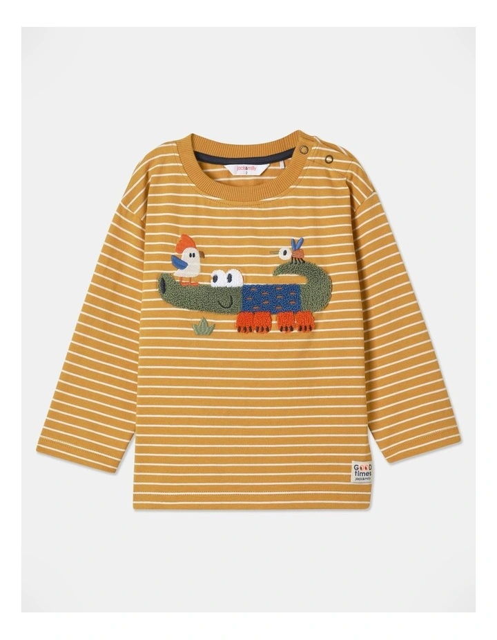 Max Long Sleeve T-Shirt in Yellow