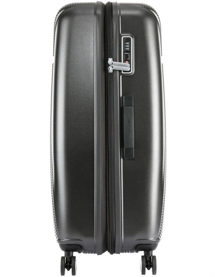 Enwrap Spinner Expandable Suitcase 75cm in Matte Black