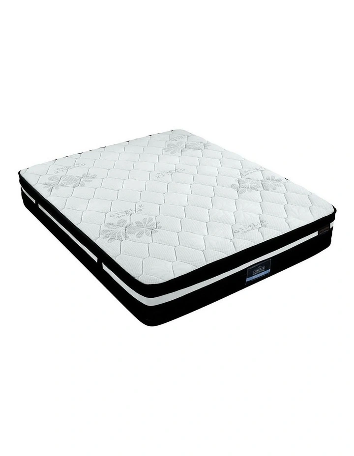 7 Zone Pocket Spring Foam Queen Size Mattress 28cm in White