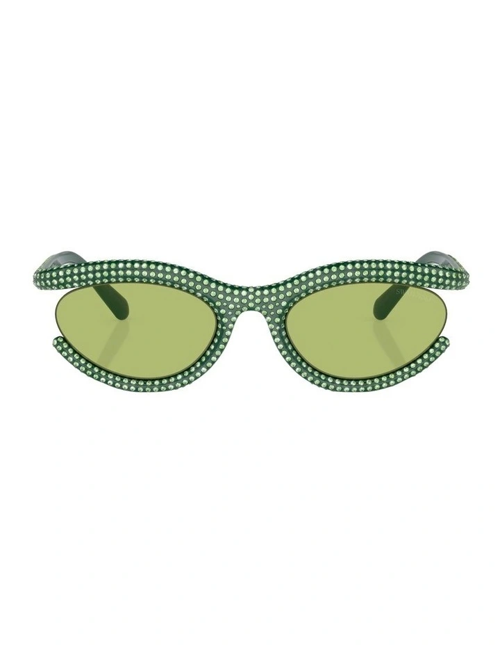 SK6006 Sunglasses in Green