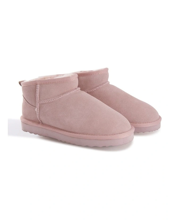 Women Sheepsk Classic Ultra Mini UGG Boot Pale Pk