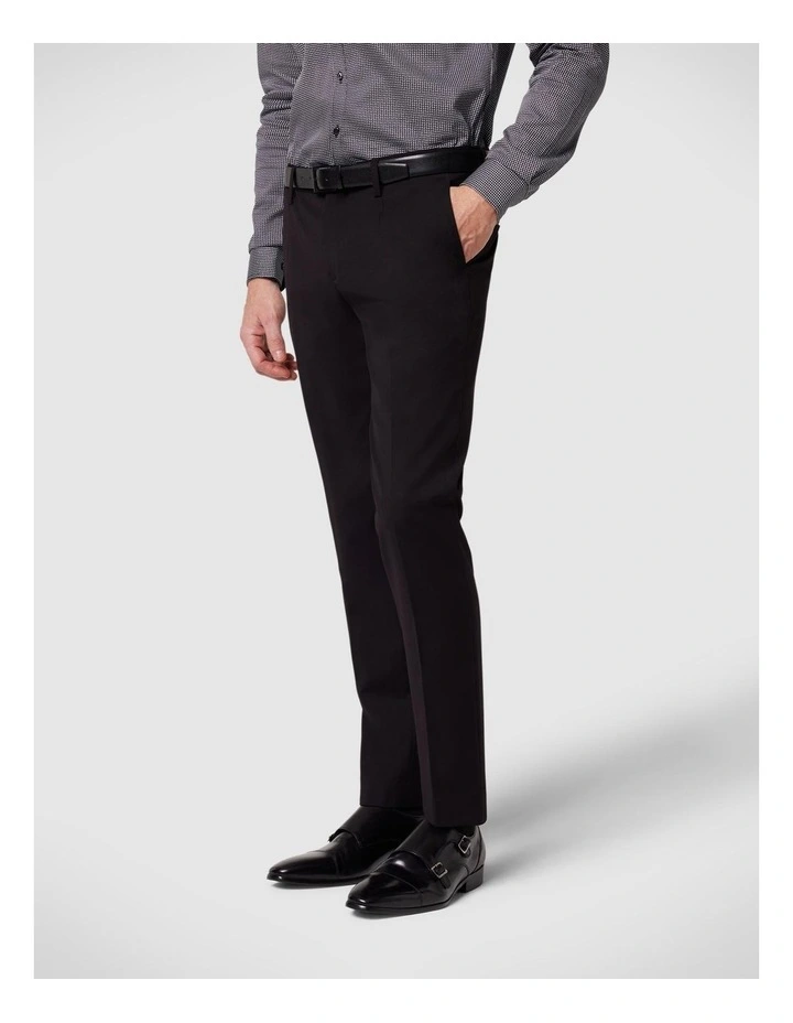 Ultra Slim Stretch Tailored Pant in Black