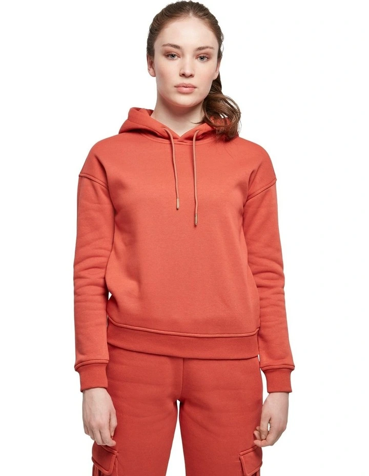 Basic Hoody in Red Earth