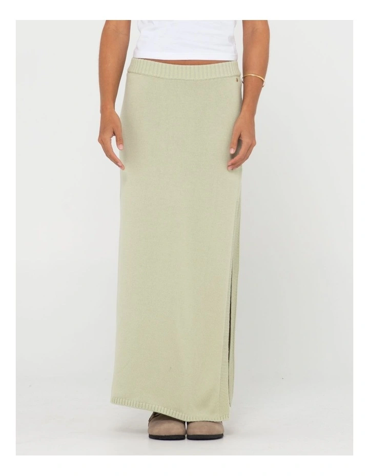 Margot Maxi Skirt in Green