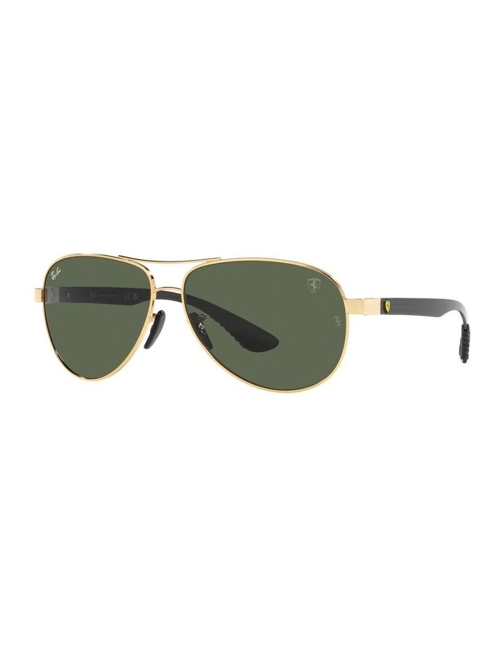 RB8331M Scuderia Ferrari Collection Sunglasses in Gold