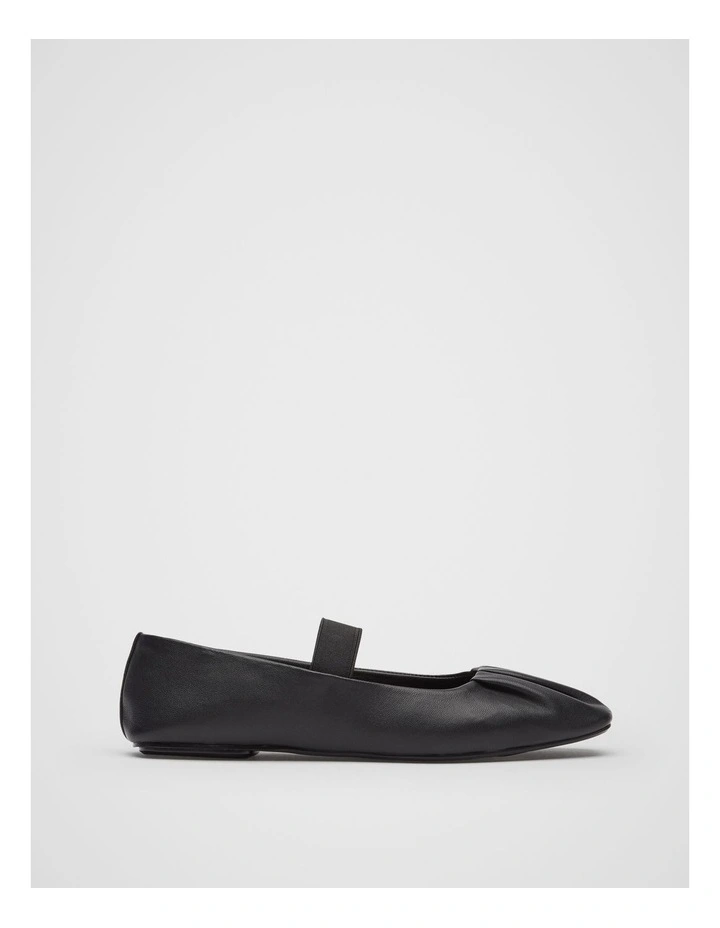 Crosby Leather Ballet in Black